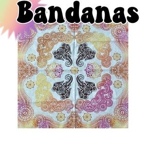 🐘✌️🌸Elephant Bandana With Mandalas